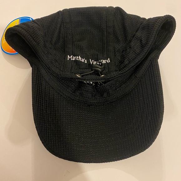 NWT Black C'est La Vie Martha Vineyard Coo Dry Head Shots By K.C Caps - Picture 10 of 12